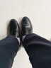 木林森（MULINSEN）男鞋商务休闲简约舒适套脚豆豆鞋男 黑色 41码 8028 实拍图