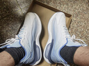 海澜之家HLA男鞋运动潮流跑步鞋爆米花休闲鞋HAAYDM1EAX045 白蓝色41 实拍图