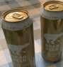 豪铂熊（BearBeer）金小麦白啤酒500ml*24听整箱装 德国进口（日期格式：日-月-年） 晒单实拍图