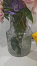 吕姆克玻璃花瓶富贵竹玫瑰百合满天星透明花器干花插花瓶客厅装饰5326 晒单实拍图