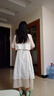 亿梵莎改良旗袍新中式连衣裙女夏季2023新款少女夏装小清新吊带裙子套装 上衣+吊带连衣裙 均码【可备注码数】 实拍图