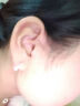 PWL生物瓷耳钉养耳洞耳针防堵针女洗睡免摘陶瓷非树脂养耳棒隐形耳饰 白色生物瓷耳钉一对 晒单实拍图