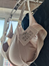 海狸嗨哩（McHiley）哺乳内衣夏季薄款防下垂聚拢产后喂奶专用孕妇文胸怀孕期大胸罩超 海盐蓝+月光米 XXL(145-170/90B-E,95A-B) 实拍图