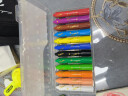 AMOS韩国儿童画笔油画棒绘画工具蜡笔欧盟认证12色粗杆生日开学礼物 实拍图