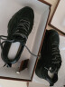 骆驼（CAMEL）老爹鞋女网布皮面拼接双系带厚底休闲鞋 L24S283079 黑色 38 实拍图