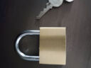 梅花（BLOSSOM）铜挂锁 防水防锈家用锁具 宿舍挂锁柜门锁 防盗窗锁头55mm（076） 实拍图