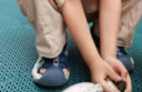 ABC KIDS凉鞋男童凉鞋2024夏季新款儿童沙滩鞋防滑耐磨女童包头儿童凉鞋 （偏大一码）深蓝橙 27码 实拍图