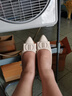 大东时尚浅口鞋女2025春季新款甜美风低跟方跟尖头蝴蝶结单鞋女鞋3049 米色 36 实拍图
