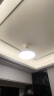 雷士（NVC）风扇灯吊扇灯餐厅卧室简约全光谱1级能效IP65三防led灯具36寸36瓦 实拍图