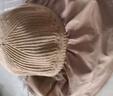 笙格儿夏季帽子女大檐帽防紫外线遮脸防晒帽遮阳帽太阳渔夫黑胶百搭大沿 米色 均码 实拍图