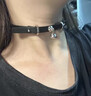 自由说小铃铛黑色小众颈链choker项圈锁骨链女项链颈带颈圈chocker颈环 项圈 实拍图