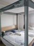 美朵嘉（MEDOGA）蚊帐家用防摔婴儿A类三开门遮光防尘蚊帐+遮光顶组合1.8米床 实拍图