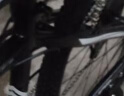EG7山地自行车成人学生变速越野单车双减震赛车26寸青少年男女 尊享-黑白色【辐条轮-铝合金】 26寸30速 实拍图