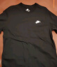 耐克（NIKE）男子 T恤 AS M NSW CLUB TEE 运动服 AR4999-013 黑色 L码 晒单实拍图