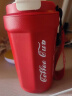 广意咖啡杯大容量304不锈钢带盖保温随行杯车载便携水杯烈焰红GY8906 实拍图