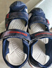 大黄蜂童鞋儿童节礼物男童凉鞋夏季包头凉鞋防撞小学生防滑中大童沙滩鞋 深蓝红 38 码/25.3cm内长 实拍图