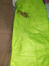 探路者(TOREAD)睡袋成人户外露营旅行冬季保暖室内单人可拼接双人午休隔脏睡袋TECCBK90764萤绿/左 实拍图