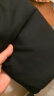 京东京造【高弹保型】直筒休闲裤男 工装裤商务裤子男四季 黑色 31 实拍图