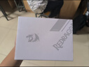 红龙（REDRAGON）G62三模无线鼠标 中大手趴握 蓝牙2.4G有线 PAW3395轻量化人体工学 机甲游戏电竞鼠标 【长续航】G62三模鼠标（白色） 实拍图