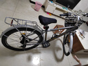 PHILLIPS城市通勤自行车成人女士男碟刹减震变速学生青少年轻便山地车单车 畅游900 骑士灰 禧玛诺21速 26寸 26英寸适合身高155-185 实拍图
