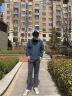 Simboo速干裤情侣款运动户外夏季薄款弹力快干裤休闲跑步宽松登山裤潮流 PS7053深灰-男（直筒款） 3XL 实拍图