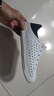 Skechers斯凯奇儿童洞洞鞋夏季凉鞋男女童涉水溯溪鞋防滑沙滩拖鞋91995L 男/白色/海军蓝/红色/WNVR 38 实拍图
