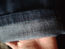 真维斯（JEANSWEST）牛仔裤男夏季款时尚宽松直筒裤百搭男裤子休闲长裤子男蓝黑31 实拍图