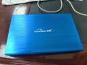 蓝硕（BLUEENDLESS） 蓝硕老笔记本IDE并口针式2.5英寸移动硬盘盒子USB2.0金属铝壳 U25YA-IDE蓝色 移动硬盘盒2.5英寸USB2.0 实拍图