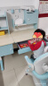 坐得正 儿童学习桌椅套装儿童书桌学习桌可升降中小学生作业桌写字课桌 1.2m桌+鲸鱼三背椅蓝 3专利纠姿 实拍图