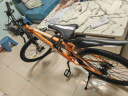 凤凰（Phoenix）山地自行车成人学生碟刹越野变速单车 ZB888 24英寸24速橙色 实拍图