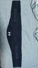安德玛（UNDERARMOUR）护腰带保暖收腹带 跑步健身男女护具护腰垫支撑腰托腰封 黑色M码 实拍图