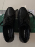 木林森（MULINSEN）男鞋商务皮鞋简约日常休闲单鞋 黑色 42码 SL67341 实拍图