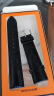 欧格利（Aurgelly）牛皮表带适用手表带真皮表带男皮表带手表配件男士表带配换装工具 黑色皮带-20mm 实拍图