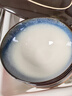 玉泉陶瓷中式田园米饭碗家用创意手绘陶瓷面碗汤碗加厚防烫陶瓷玉兰花 6英寸面碗蓝色 实拍图