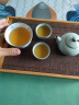 千代源光峰小蓝芽线唐草茶杯茶壶 日本原装进口陶瓷品茗杯日式茶具套装 线唐草茶杯 实拍图