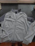 卡尔美（KELME）运动卫衣男休闲针织夹克秋季外套足球训练服插色拉链上衣可定制 高级灰 M 实拍图