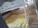 精冠儿童床上下床实木高低床男孩女孩床多功能子母床双层成人上下铺 【樱桃木-梯柜款】送书架+抽屉 上铺宽130cm*下铺宽160cm 实拍图