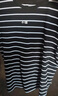 森马（Semir）短袖T恤男夏季时尚经典条纹圆领上衣日常简约装修身 黑白色调00391 180/96A/XL 实拍图