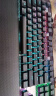 狼蛛（AULA）F2088 机械键盘 有线键盘 游戏键盘 104键背光键盘 宏编程 电脑键盘 黑色 黑轴 精英版 实拍图