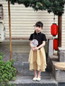 西儿 儿童汉服鞋子女童2024年新款凉鞋绣花鞋新中式皮鞋古风马面裙鞋 米色30码-内长约18.5cm 晒单实拍图