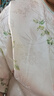 达芬奇密码冰丝睡衣女秋夏季中国风睡衣春秋家居服送妈妈生日礼物实用礼盒装 一叶知秋 白色 2XL 【推荐体重140-160斤】 实拍图