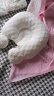 七彩博士婴儿枕头0-1岁定型枕乳胶新生儿纠正偏头秋冬季3-6个月宝宝枕头 新升级抗菌软管枕 纯色 实拍图
