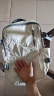 欧格双肩包男女背包大容量旅行包多功能行李包15.6英寸电脑包学生书包 奶昔白 晒单实拍图
