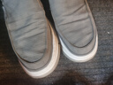 海澜之家男鞋百搭透气休闲套脚一脚蹬布鞋软底鞋子男HAAXXM1EAO224 灰色44 实拍图