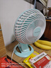 中联（ZOLEE）中联夹扇电风扇迷你微风扇小风扇电扇台壁扇家用学生宿舍床头小型办公室壁挂静音摇头风扇语音声控 底盘款标品+2米国标线 实拍图