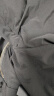 罗蒙（ROMON）抗皱休闲裤男士高弹力西装裤夏季薄款免烫冰丝裤商务中青年裤子男 黑色【单条装】 33 (140-150斤) 实拍图