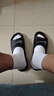 耐克（NIKE）官方男子抓地一字拖舒适拖鞋夏季新款 VICTORI CZ5478 001黑/白色/黑 41 实拍图