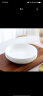 瓷侠客盘子菜盘家用白色骨瓷餐具碟子陶瓷餐盘套装骨碟饺子盘深盘饭盘 7英寸凉菜盘（6个装） 17.8cm 实拍图