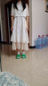 亿梵莎改良旗袍新中式连衣裙女夏季2023新款少女夏装小清新吊带裙子套装 上衣+吊带连衣裙 均码【可备注码数】 实拍图