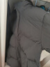 NASA LIKE官方潮牌棉服冬季加厚连帽外套保暖男士棉衣羽绒棉服情侣大码棉袄 灰色  L（建议100-120斤） 实拍图